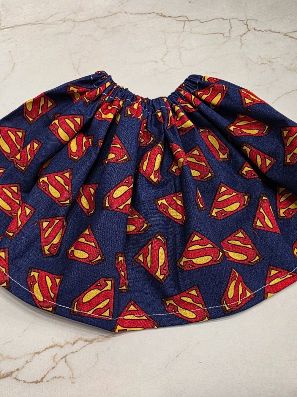 19" Handmade Superman dress